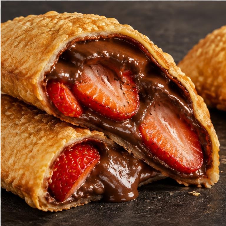 Morango com Nutella
